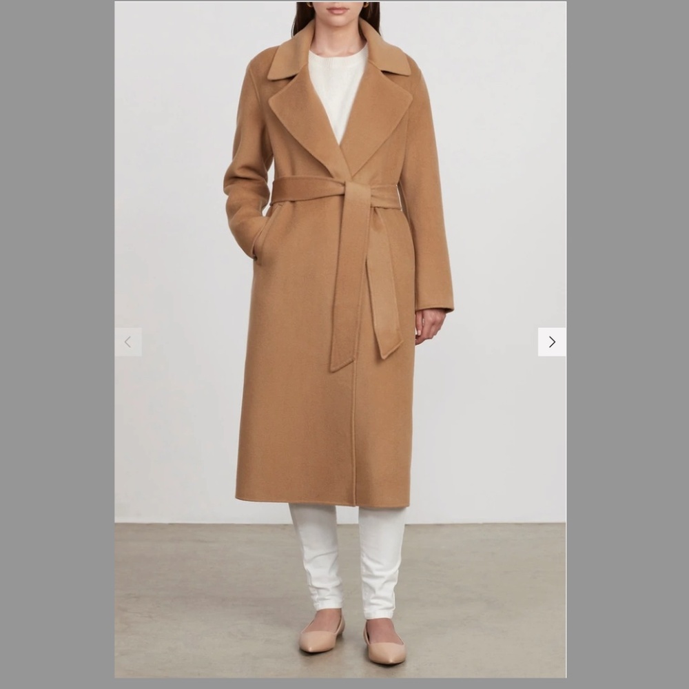 NWT THE CURATED Tailored Coat - Camel XXS
